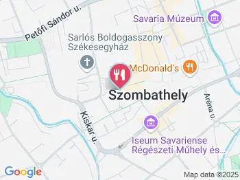 Pasta Casa Szombathely a térképen