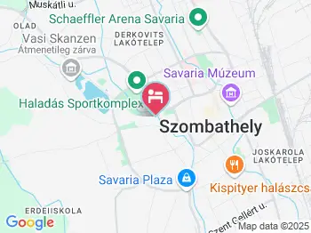 Perintparti Panzió Szombathely a térképen