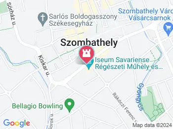 Schrammel-gyűjtemény Szombathely a térképen
