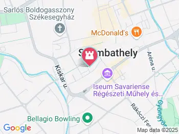 Smidt Múzeum Szombathely a térképen