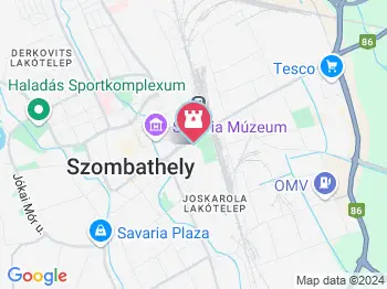 Szent Márton Látogatóközpont Szombathely a térképen