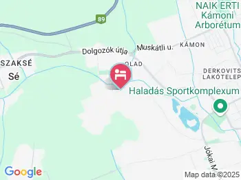 Szilvia Vendégház Szombathely a térképen