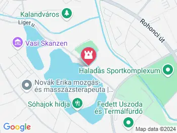 Szombathelyi műjégpálya Szombathely a térképen