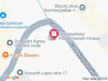 Szombathelyi polgárok szobor Szombathely a térképen