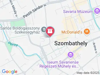 Szombathelyi Római Katolikus Egyházmegyei Gyűjtemény és Kincstár Szombathely a térképen