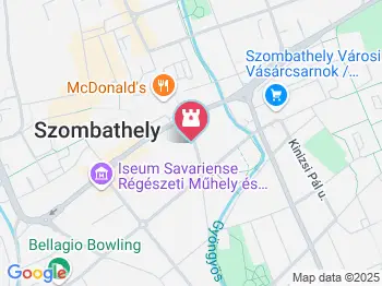 Történelmi Témapark Szombathely a térképen