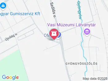 Vasi Múzeumi Látványtár Szombathely a térképen