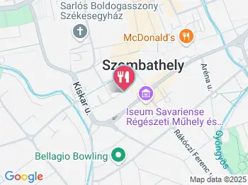 Wagner Vendégudvar Hotel étterme Szombathely a térképen