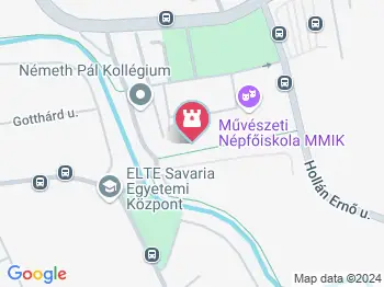 Weöres Sándor szobor Szombathely a térképen