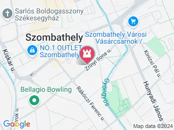 Zsidó Kultúra Háza Szombathely a térképen