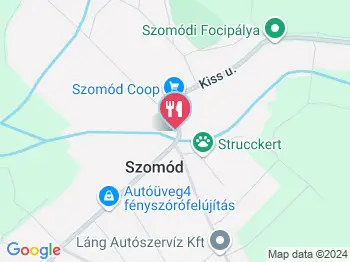 Yo-Zan-Ti Szomód a térképen