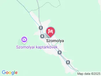 Cseresznyés Vendégház Szomolya a térképen