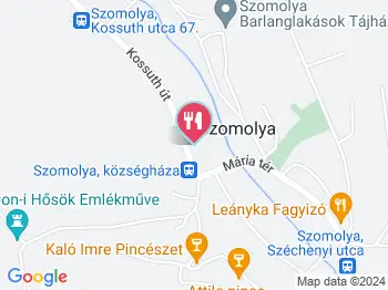 Cserkó Presszó Szomolya a térképen