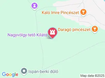 Nagyvölgy-tető Kilátó Szomolya a térképen