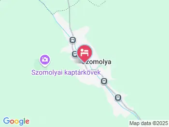 Rózsakert Vendégház Szomolya a térképen