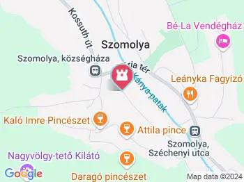 XIX. századi polgári lakóház Szomolya a térképen