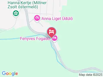 Fenyves Fogadó, Panzió & Restaurant Szurdokpüspöki a térképen