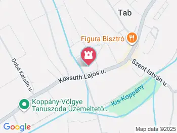 Nagy Ferenc Galéria Tab a térképen