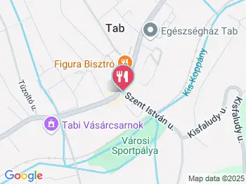 Százlépcső Étterem Tab a térképen