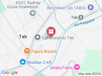 Csónakázó-tó Tab a térképen