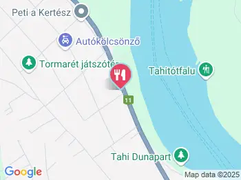 Garden Étterem & Kávézó Tahitótfalu a térképen