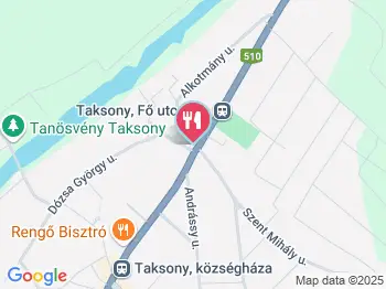 Centrum kávézó Taksony a térképen