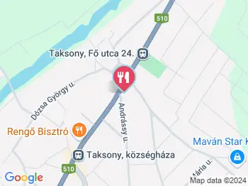 Csengeri Cukrászda Taksony a térképen