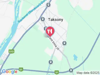 Két Fenyő Étterem Taksony a térképen