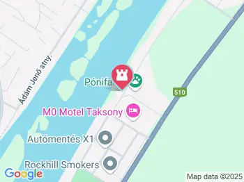 Pónifarm Taksony a térképen