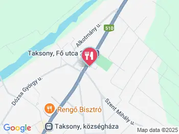 Prétli Burger Bár Taksony a térképen