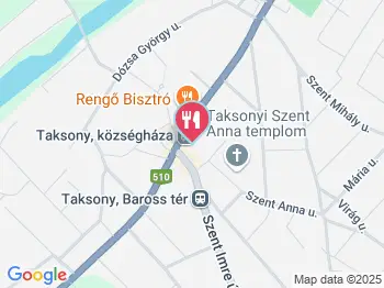 Zeke Pékség Taksony a térképen