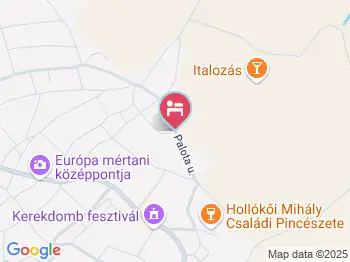 Európa Centruma Vendégház Tállya a térképen