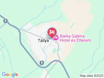 Homoky Család Vendégháza Tállya a térképen