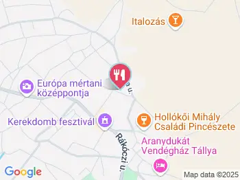 Merum Pincészet Tállya a térképen