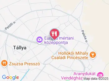 Szalóczi Borbár Tállya a térképen