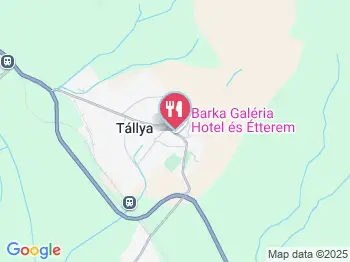 Oroszlános Borvendéglő Tállya a térképen