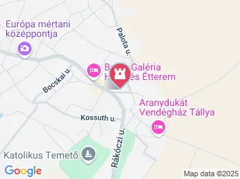 Tállyai Szent László templom Tállya a térképen