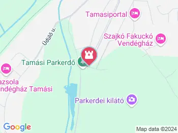 DámPont Ökoturisztikai Látogatóközpont Tamási a térképen