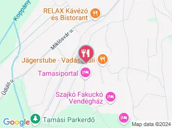 Jägerstube - Vadász-tali Étterem Tamási a térképen