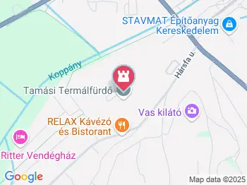 Tamási Termálfürdő Tamási a térképen