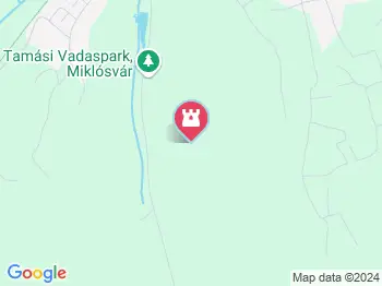 Vadasparki kilátó Tamási a térképen