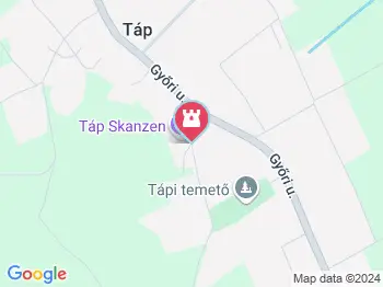 Tájház Táp a térképen