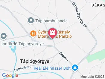 Szent István király és Szent Imre herceg emlékmű Tápiógyörgye a térképen