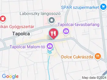 Amandula Kávézó Tapolca a térképen