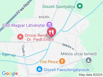 Bene Kocsma Tapolca a térképen