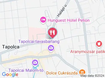 BorBarlang Tapolca a térképen