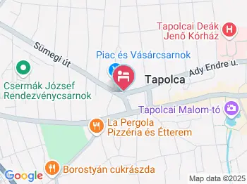 Boszorkány Tanya Tapolca a térképen