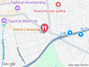 Dolce Cukrászda Tapolca a térképen
