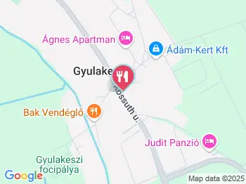 Garda Vendéglő és Halterasz Tapolca a térképen