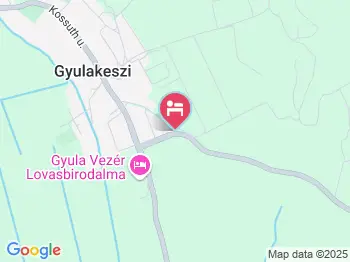 Judit Panzió Tapolca-Gyulakeszi a térképen